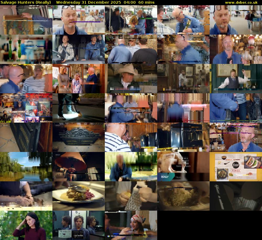 Salvage Hunters (Really) Wednesday 31 December 2025 04:00 - 05:00