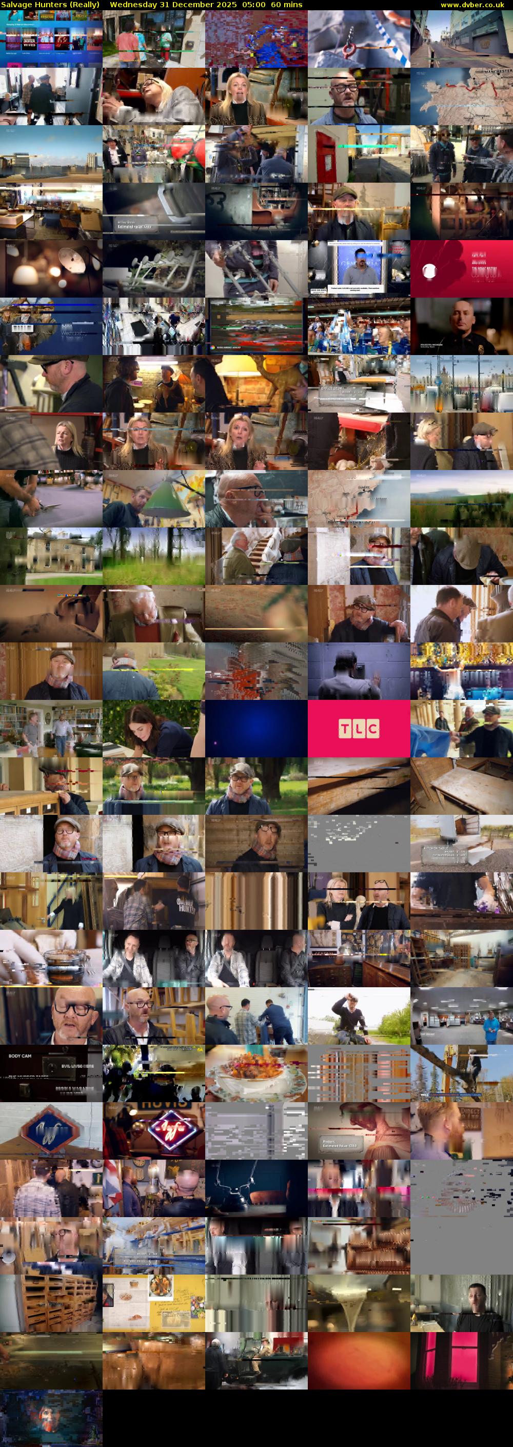 Salvage Hunters (Really) Wednesday 31 December 2025 05:00 - 06:00