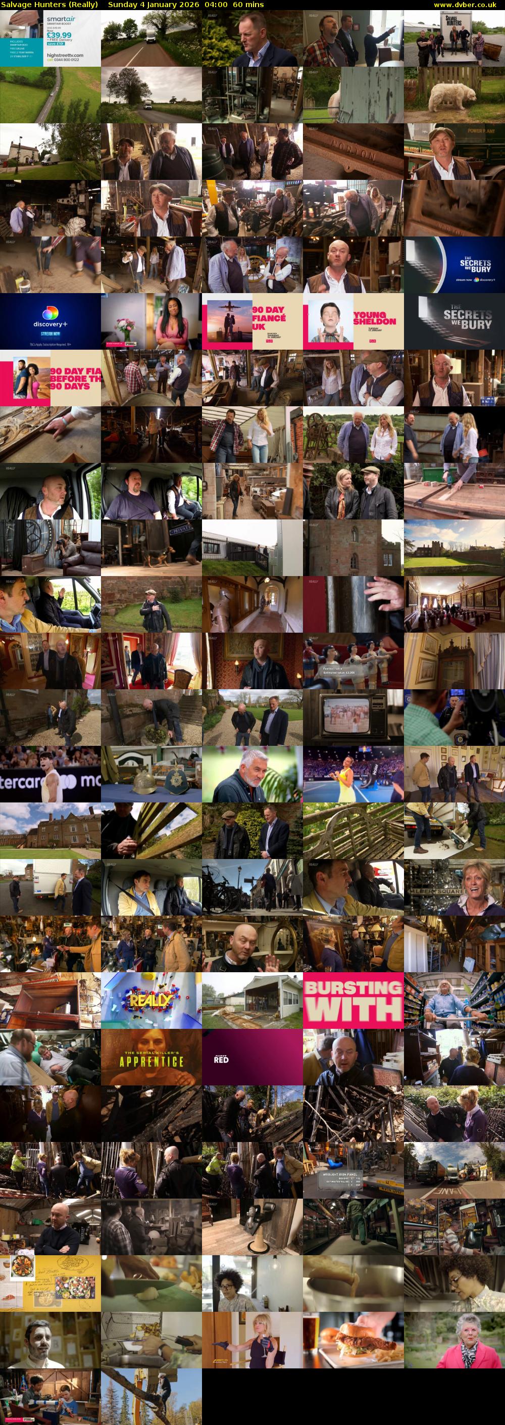 Salvage Hunters (Really) Sunday 4 January 2026 04:00 - 05:00
