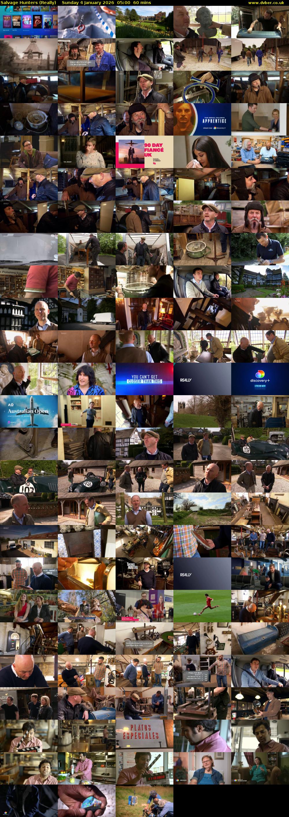 Salvage Hunters (Really) Sunday 4 January 2026 05:00 - 06:00