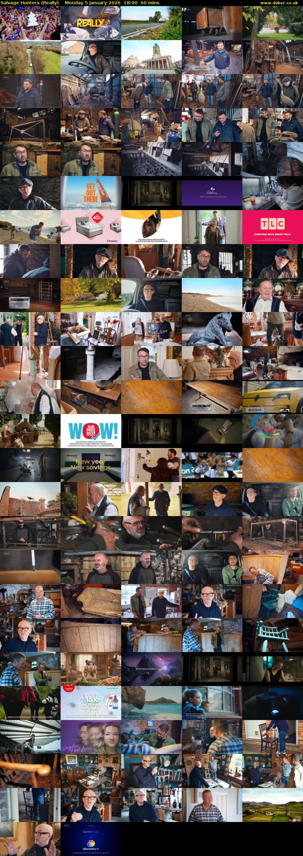 Salvage Hunters (Really) Monday 5 January 2026 18:00 - 19:00