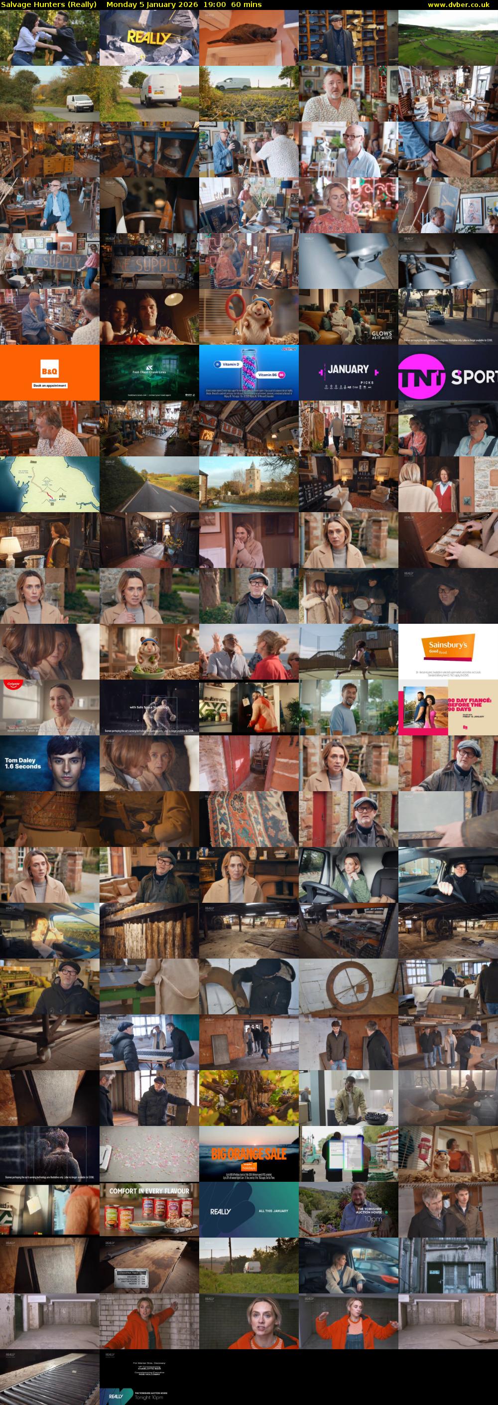 Salvage Hunters (Really) Monday 5 January 2026 19:00 - 20:00