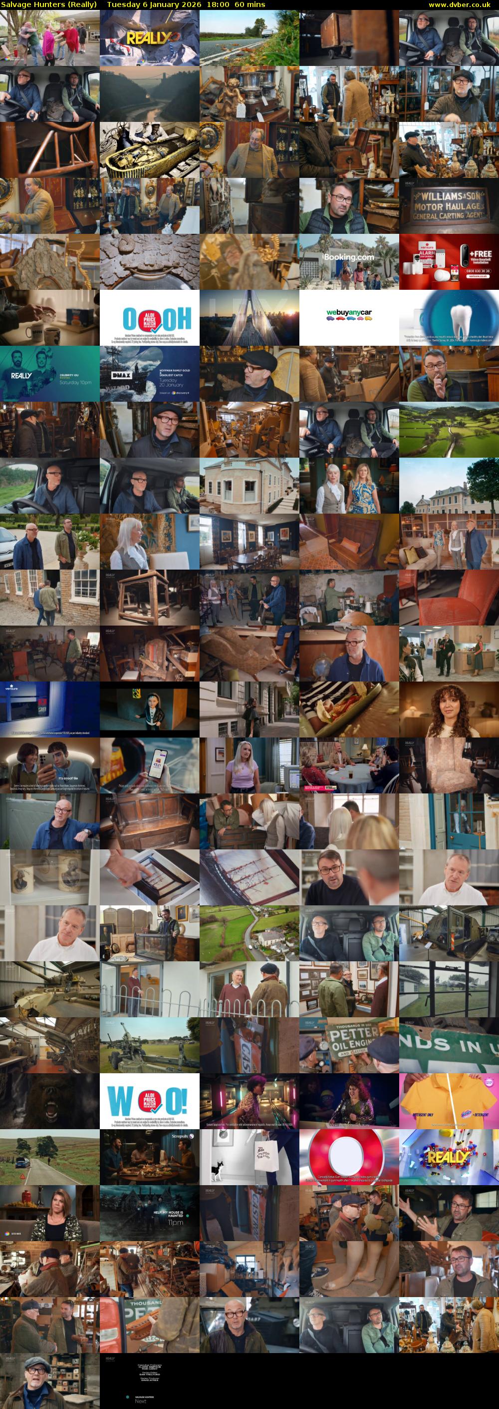 Salvage Hunters (Really) Tuesday 6 January 2026 18:00 - 19:00