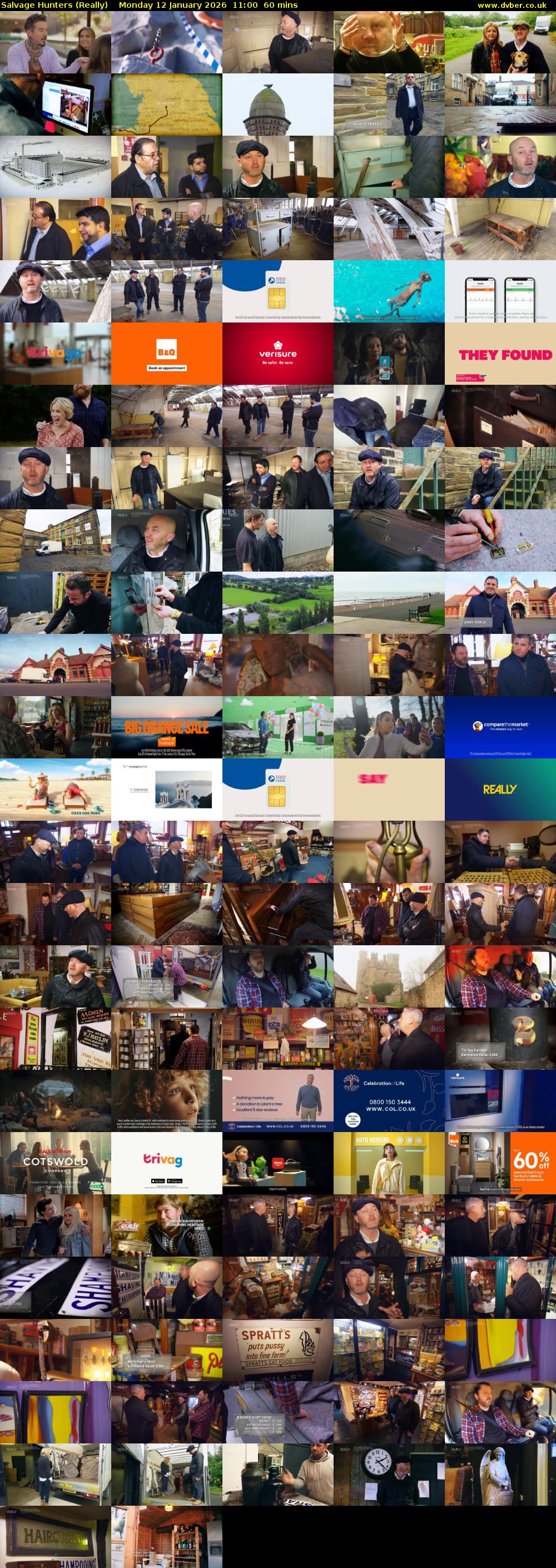 Salvage Hunters (Really) Monday 12 January 2026 11:00 - 12:00