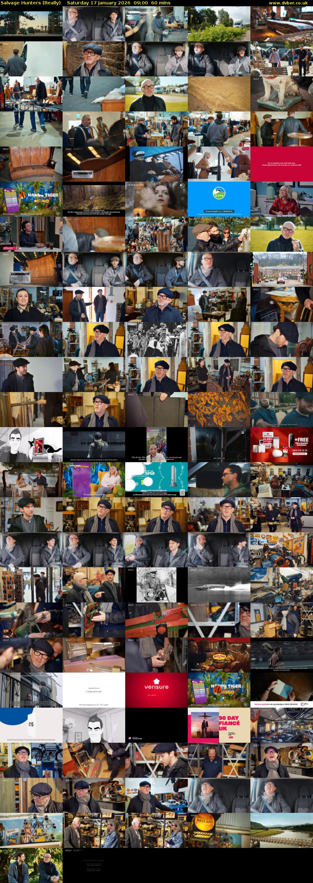 Salvage Hunters (Really) Saturday 17 January 2026 09:00 - 10:00