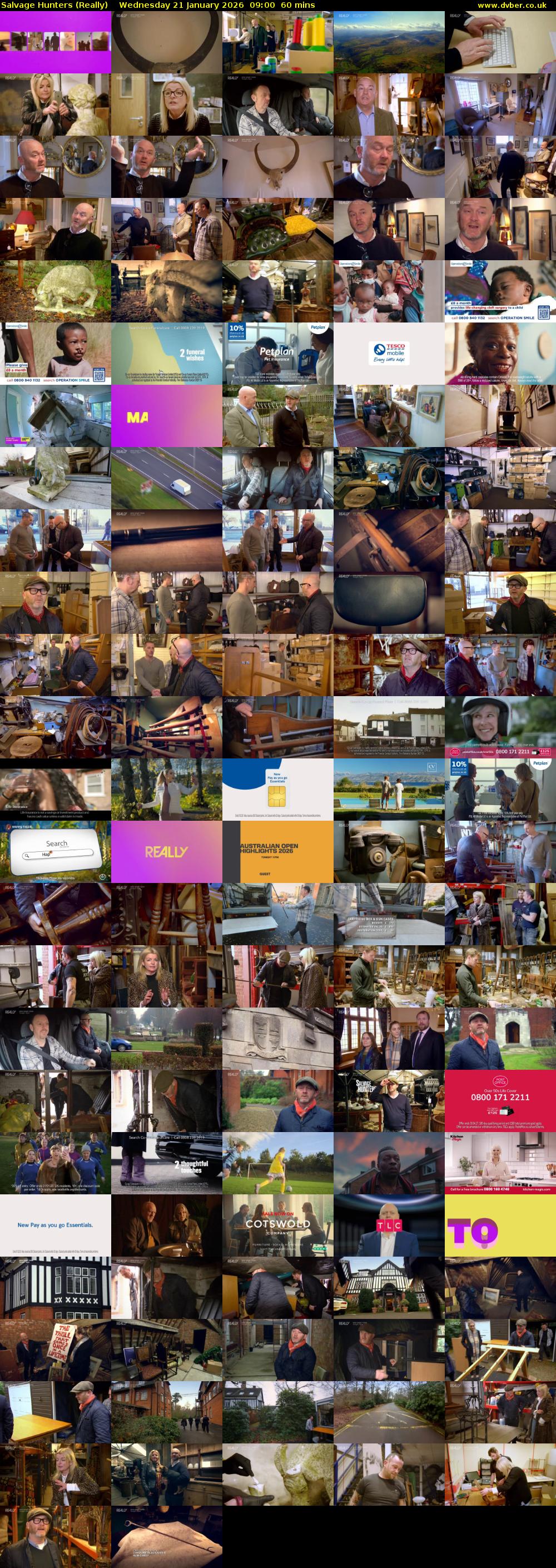 Salvage Hunters (Really) Wednesday 21 January 2026 09:00 - 10:00