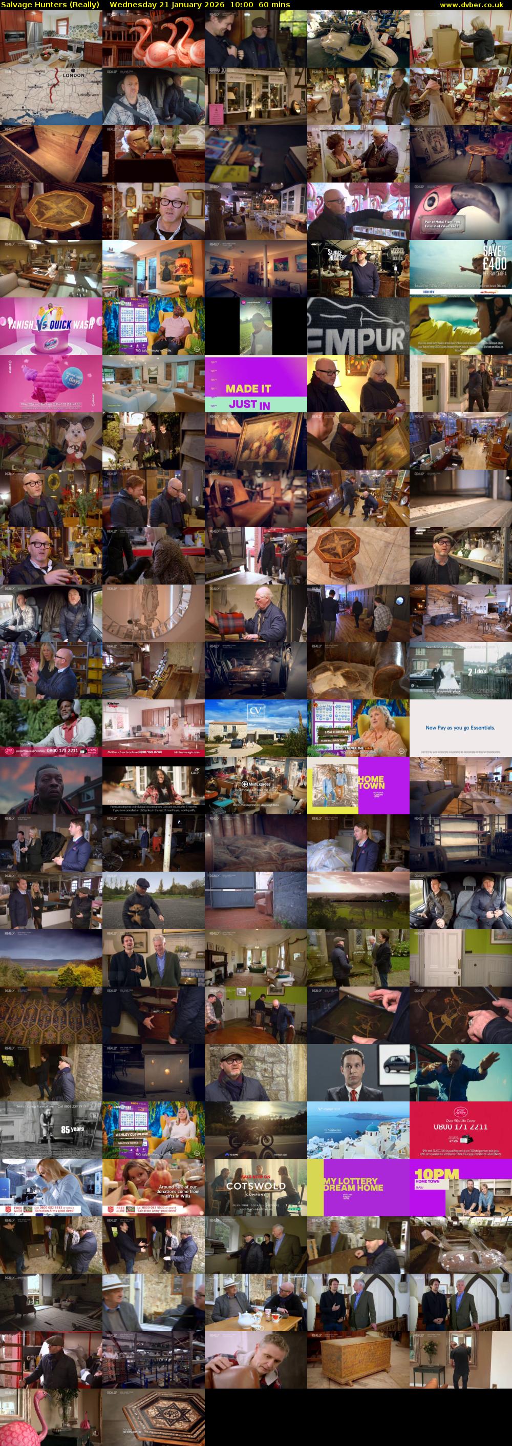 Salvage Hunters (Really) Wednesday 21 January 2026 10:00 - 11:00