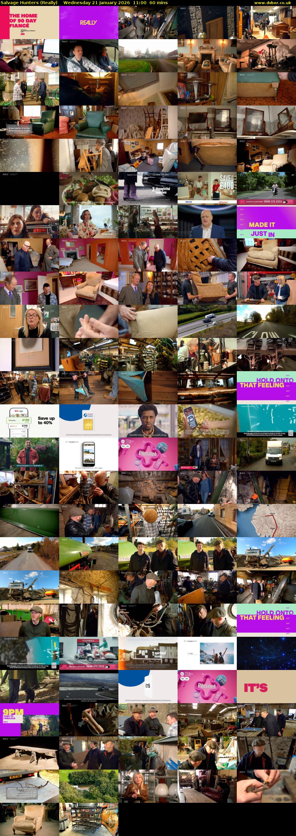 Salvage Hunters (Really) Wednesday 21 January 2026 11:00 - 12:00