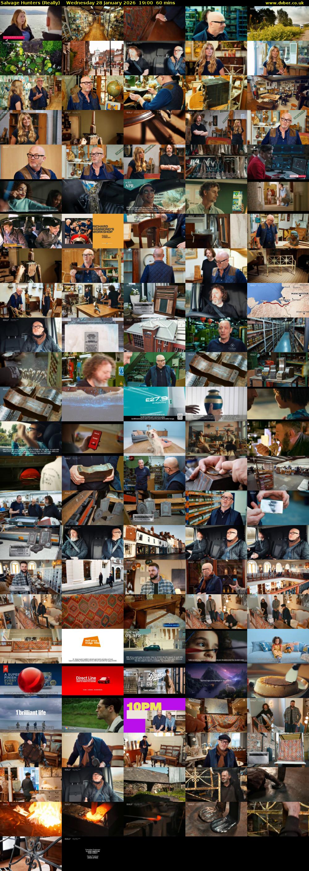 Salvage Hunters (Really) Wednesday 28 January 2026 19:00 - 20:00