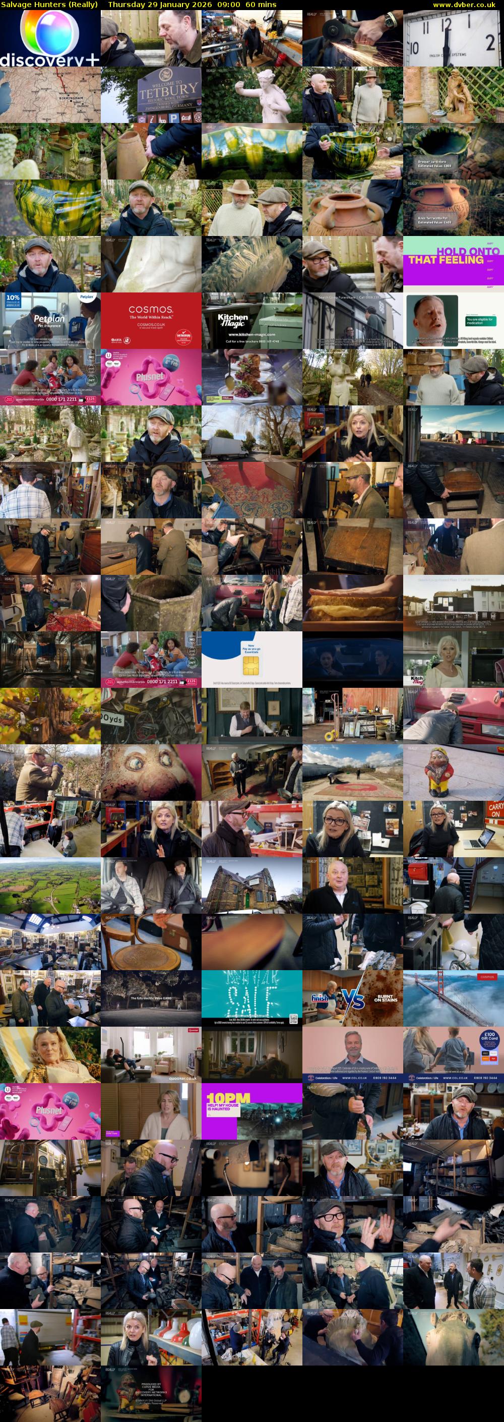 Salvage Hunters (Really) Thursday 29 January 2026 09:00 - 10:00