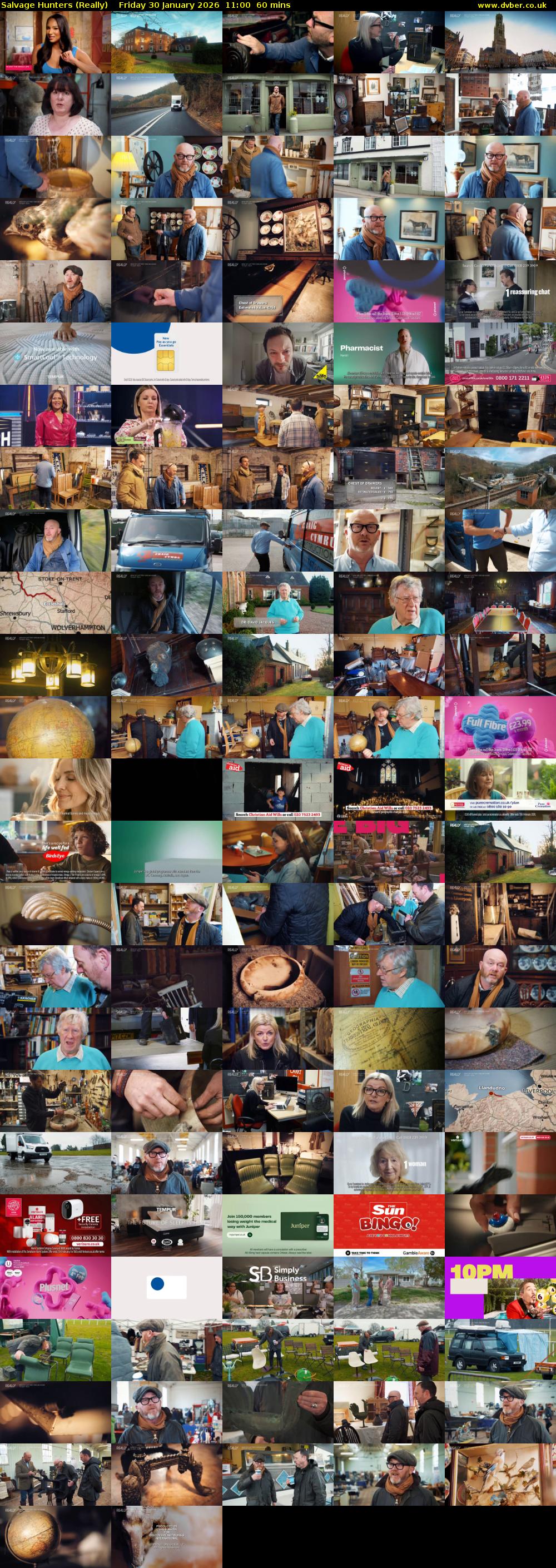 Salvage Hunters (Really) Friday 30 January 2026 11:00 - 12:00