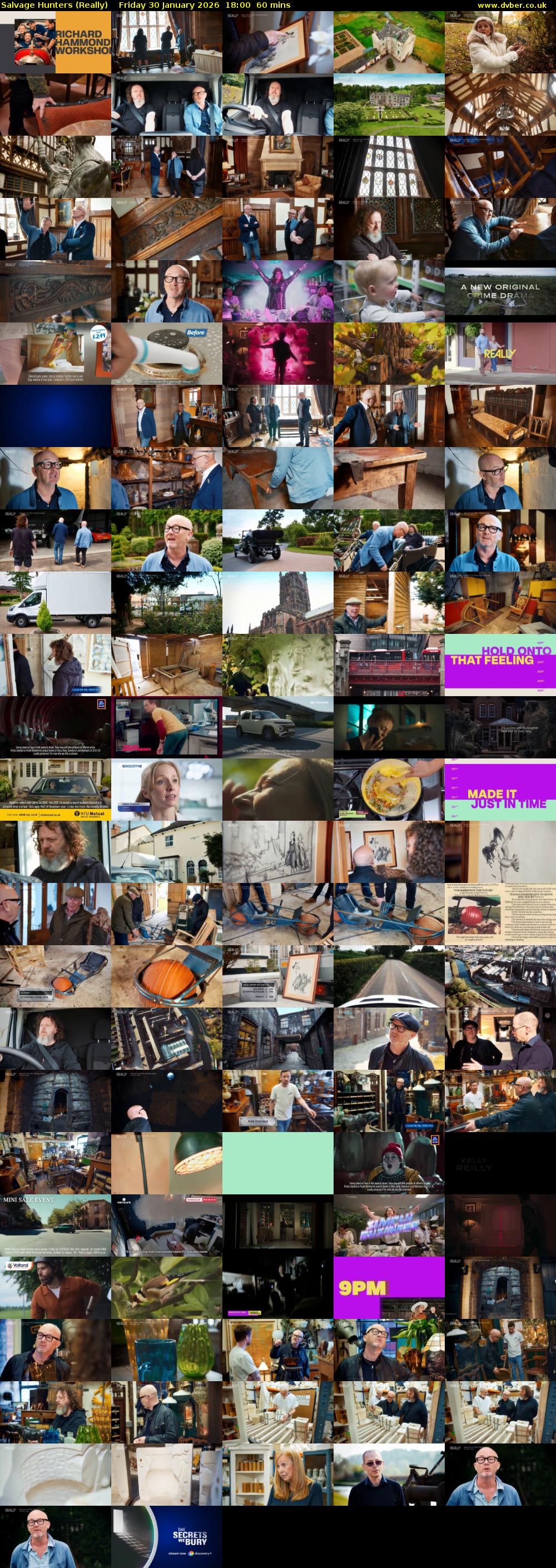 Salvage Hunters (Really) Friday 30 January 2026 18:00 - 19:00