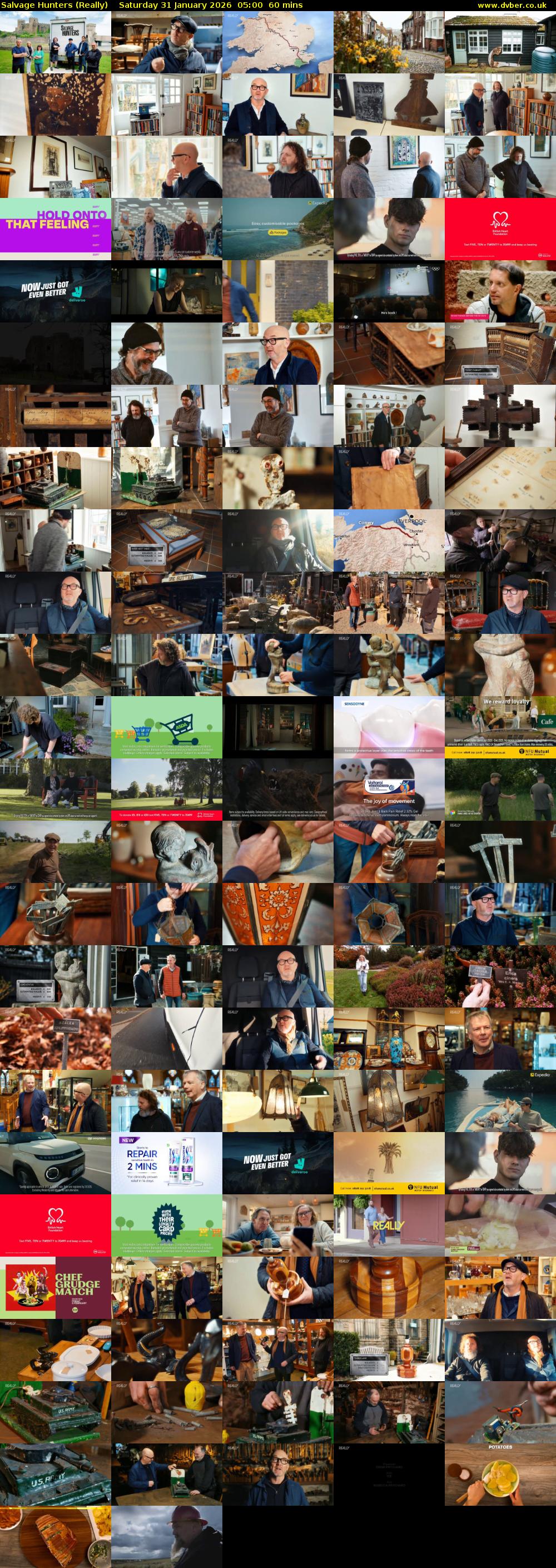 Salvage Hunters (Really) Saturday 31 January 2026 05:00 - 06:00