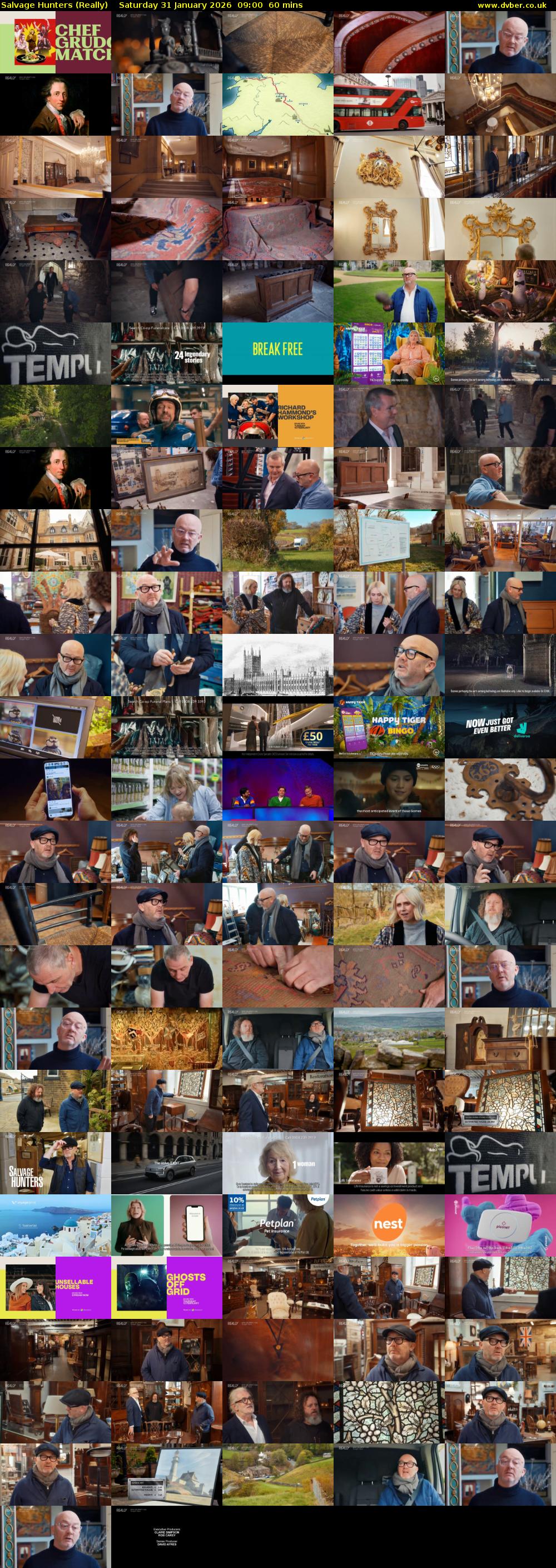 Salvage Hunters (Really) Saturday 31 January 2026 09:00 - 10:00