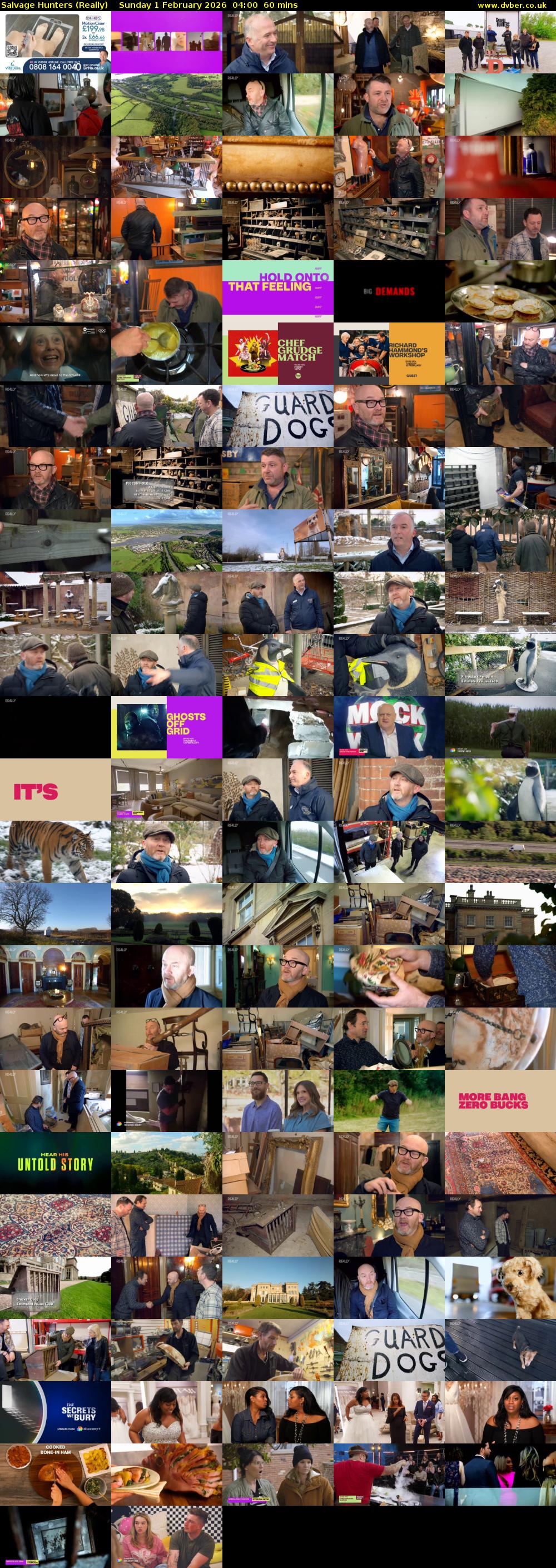 Salvage Hunters (Really) Sunday 1 February 2026 04:00 - 05:00