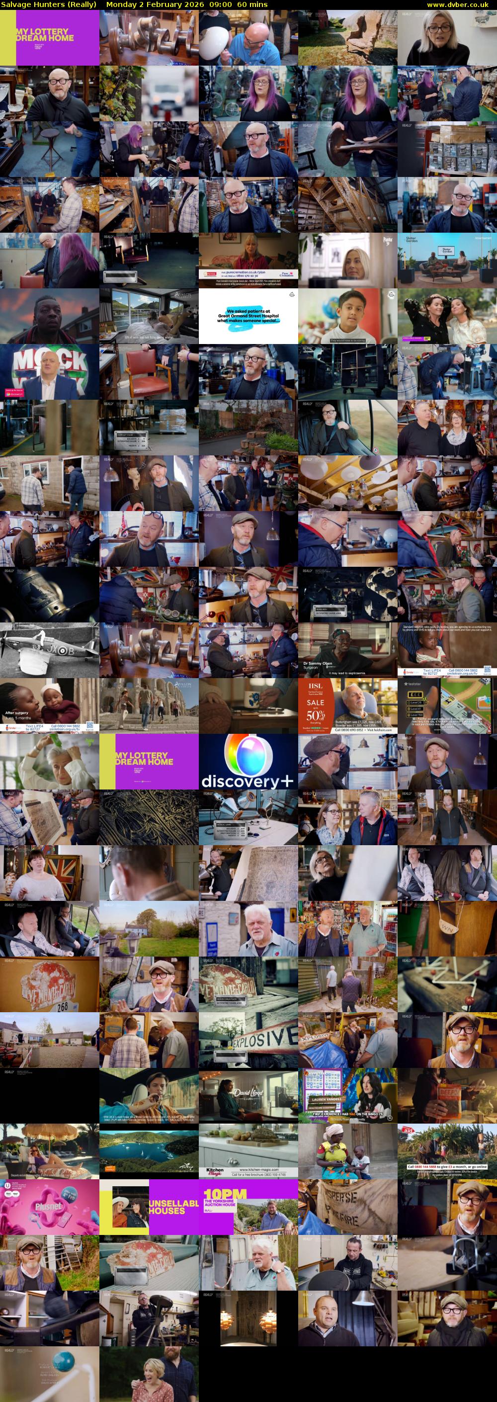 Salvage Hunters (Really) Monday 2 February 2026 09:00 - 10:00