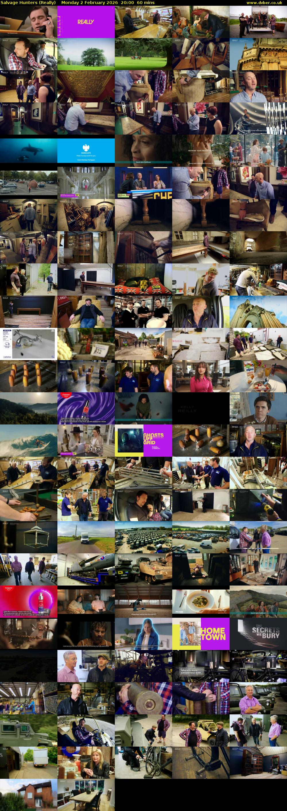 Salvage Hunters (Really) Monday 2 February 2026 20:00 - 21:00