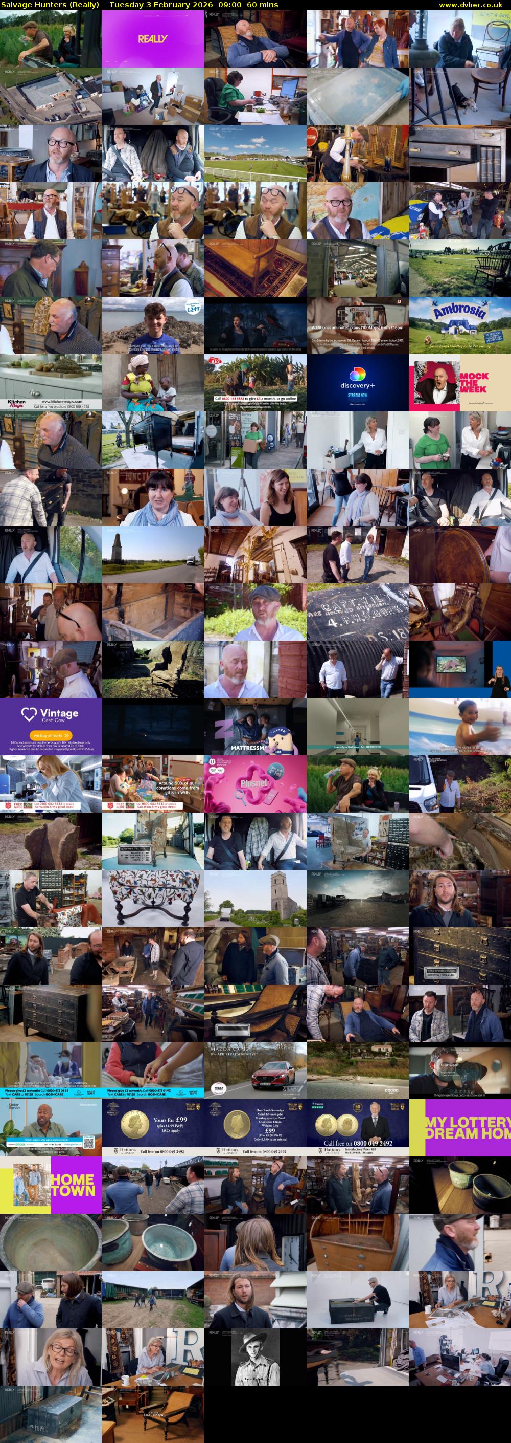 Salvage Hunters (Really) Tuesday 3 February 2026 09:00 - 10:00