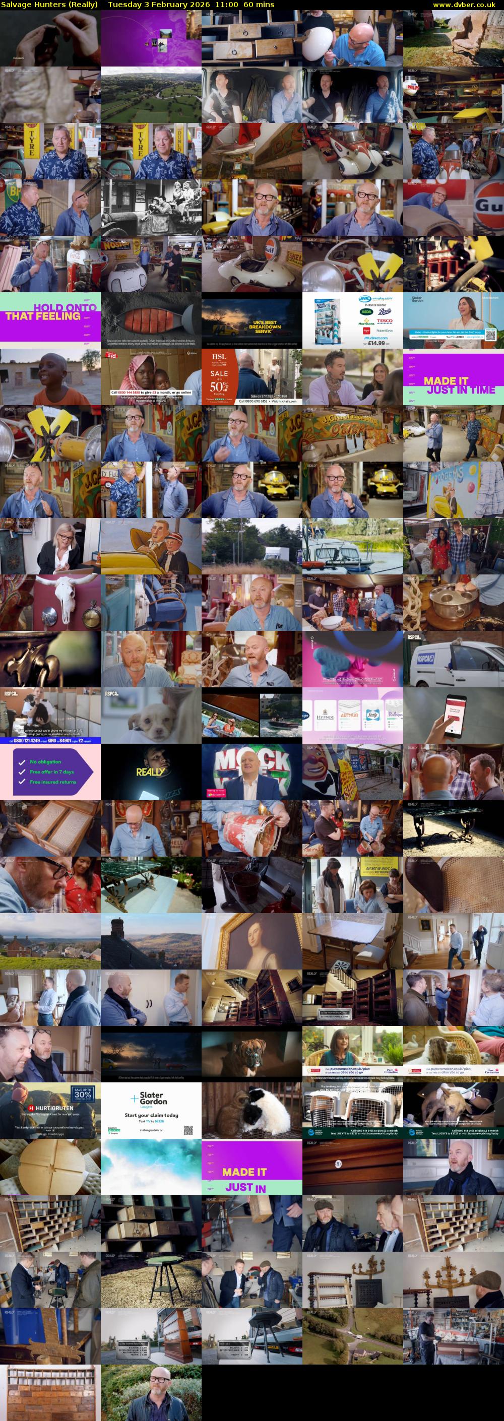 Salvage Hunters (Really) Tuesday 3 February 2026 11:00 - 12:00