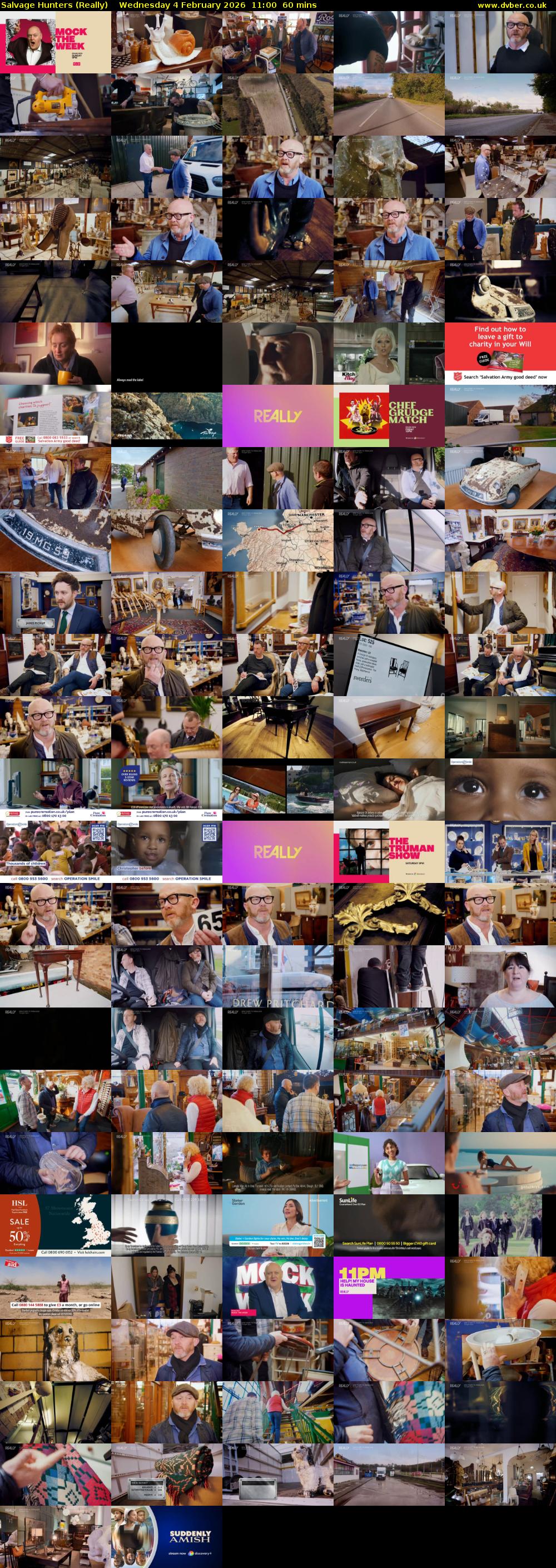 Salvage Hunters (Really) Wednesday 4 February 2026 11:00 - 12:00