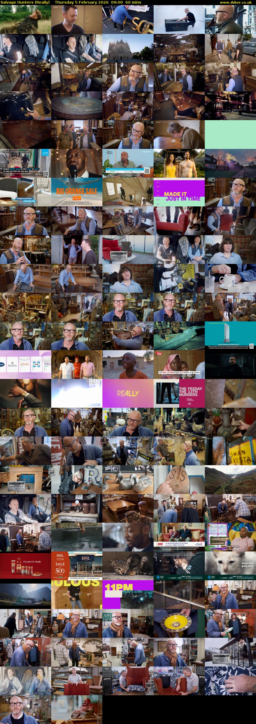 Salvage Hunters (Really) Thursday 5 February 2026 09:00 - 10:00