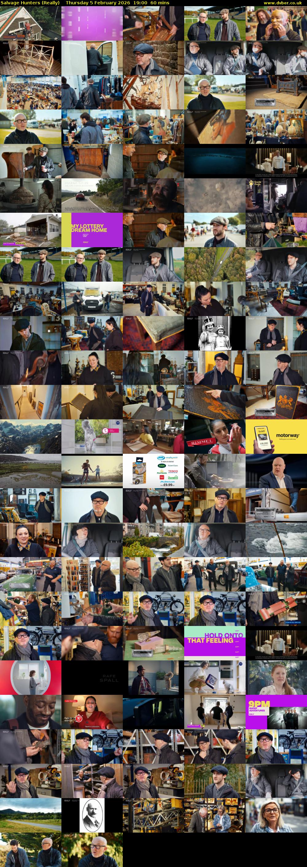 Salvage Hunters (Really) Thursday 5 February 2026 19:00 - 20:00