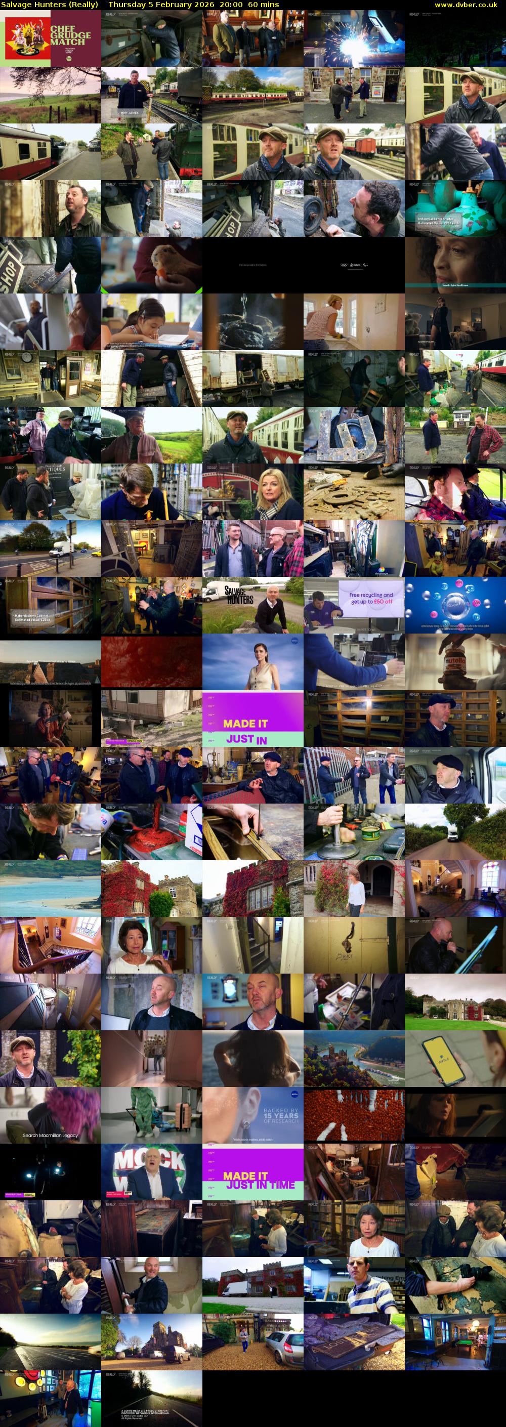 Salvage Hunters (Really) Thursday 5 February 2026 20:00 - 21:00