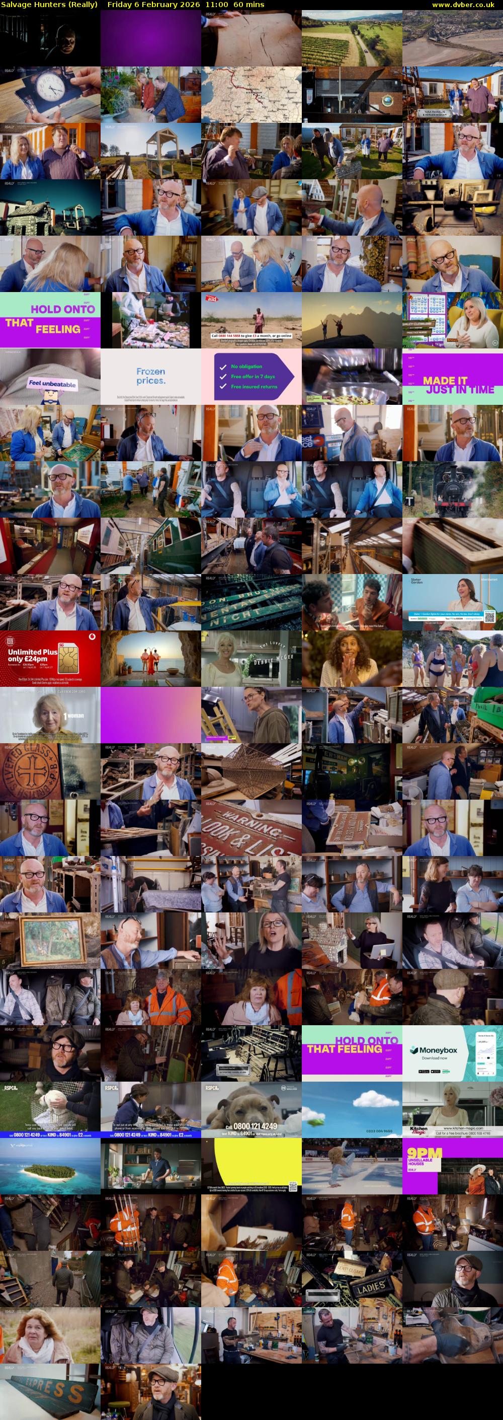 Salvage Hunters (Really) Friday 6 February 2026 11:00 - 12:00