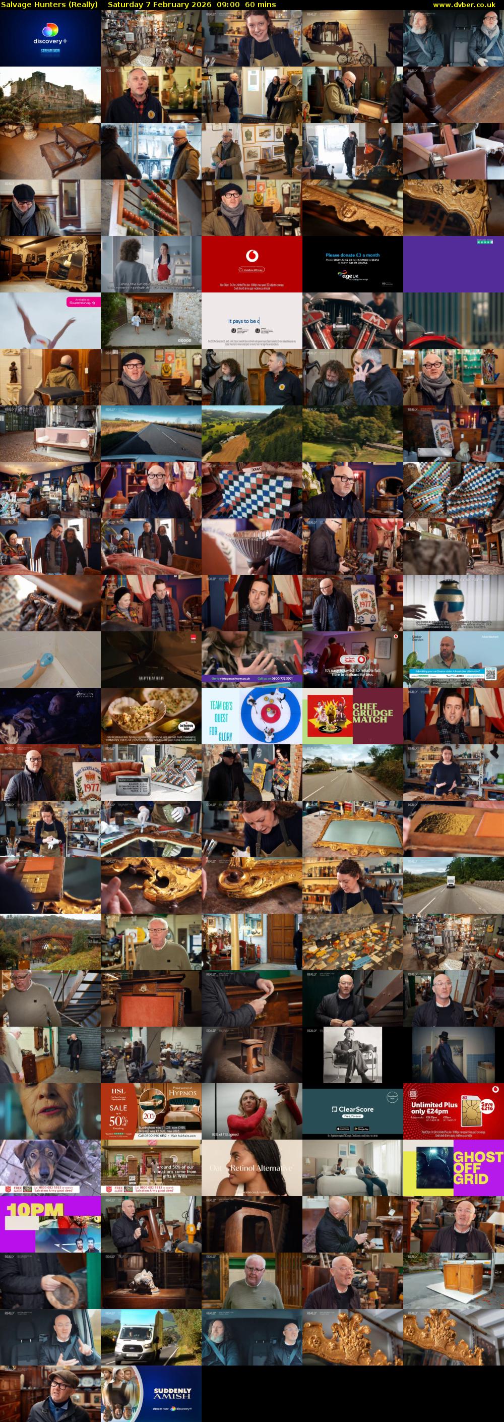 Salvage Hunters (Really) Saturday 7 February 2026 09:00 - 10:00