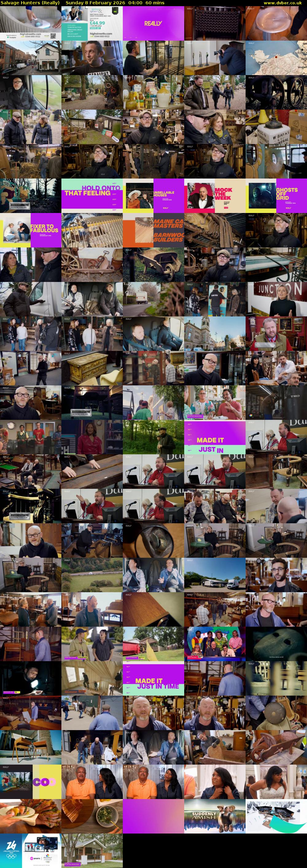 Salvage Hunters (Really) Sunday 8 February 2026 04:00 - 05:00