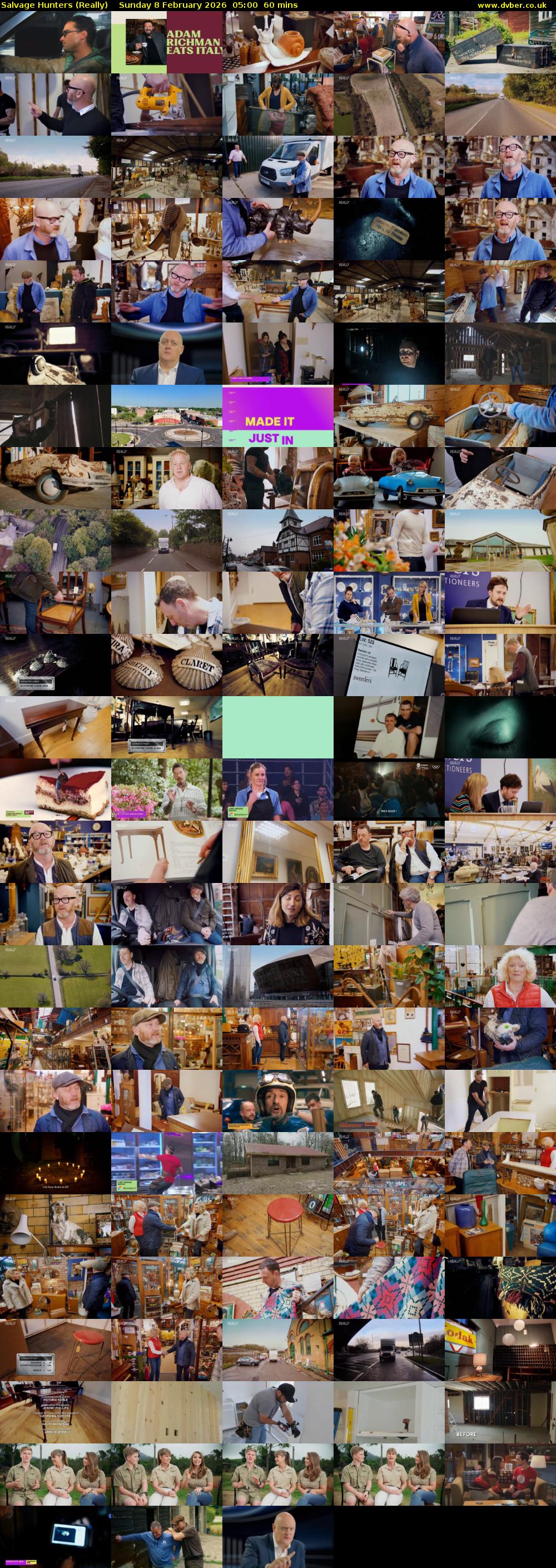 Salvage Hunters (Really) Sunday 8 February 2026 05:00 - 06:00