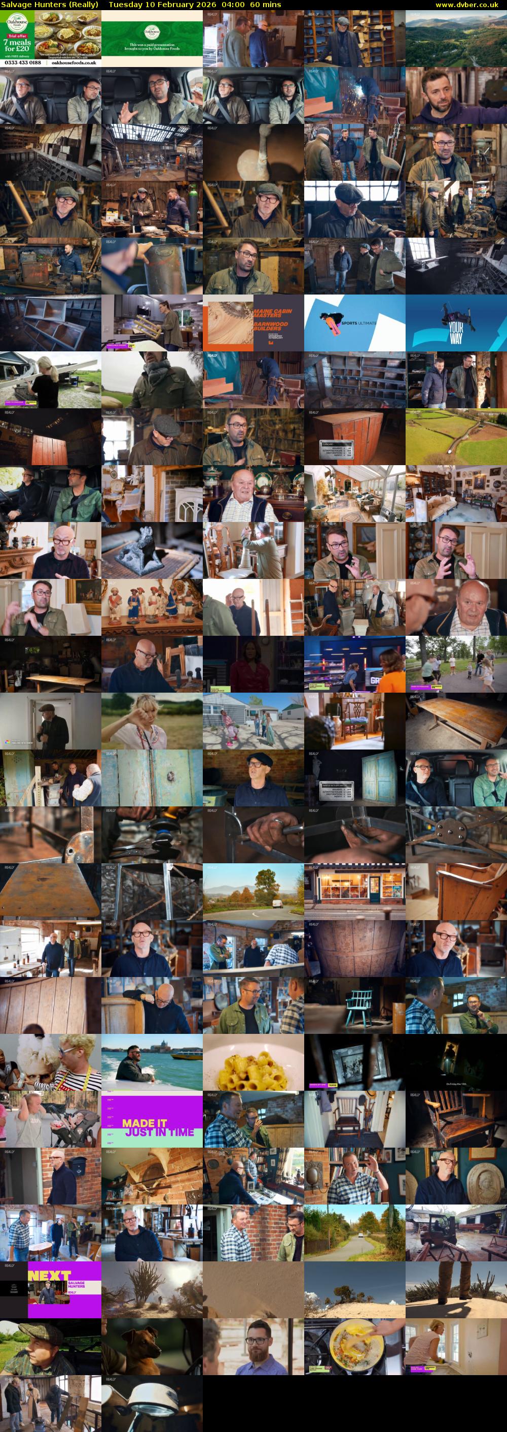 Salvage Hunters (Really) Tuesday 10 February 2026 04:00 - 05:00