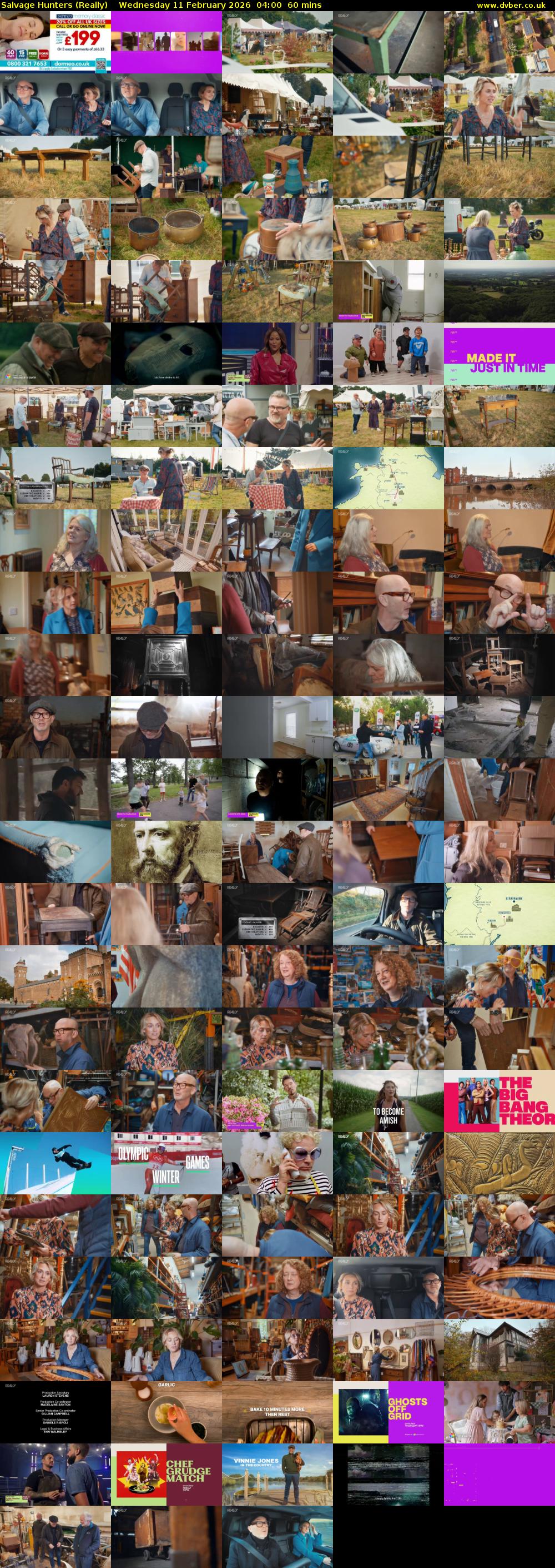 Salvage Hunters (Really) Wednesday 11 February 2026 04:00 - 05:00