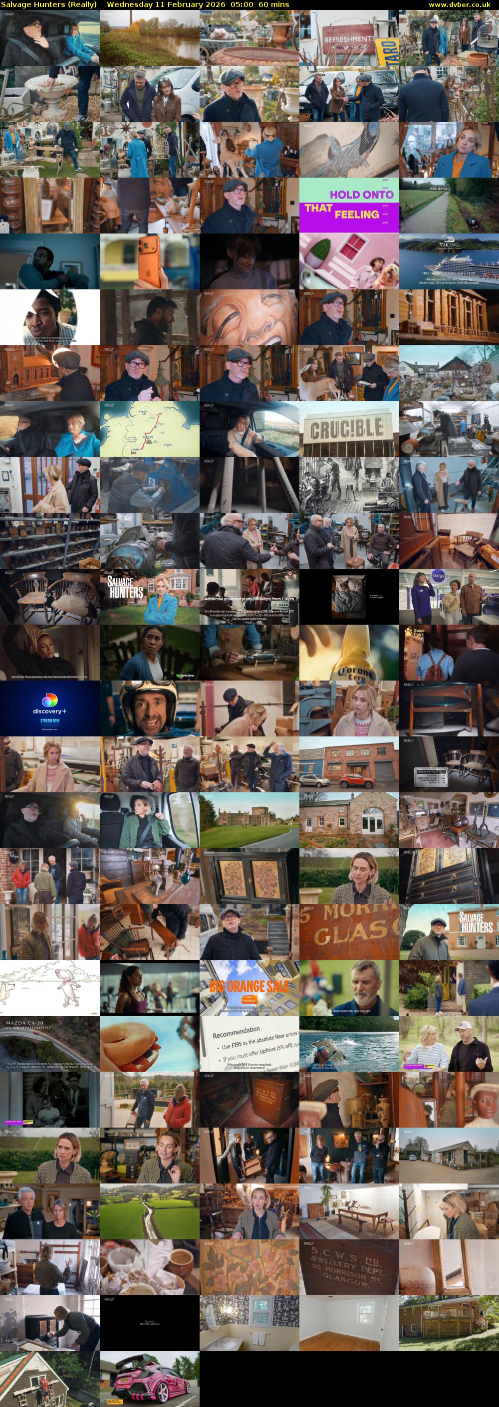 Salvage Hunters (Really) Wednesday 11 February 2026 05:00 - 06:00