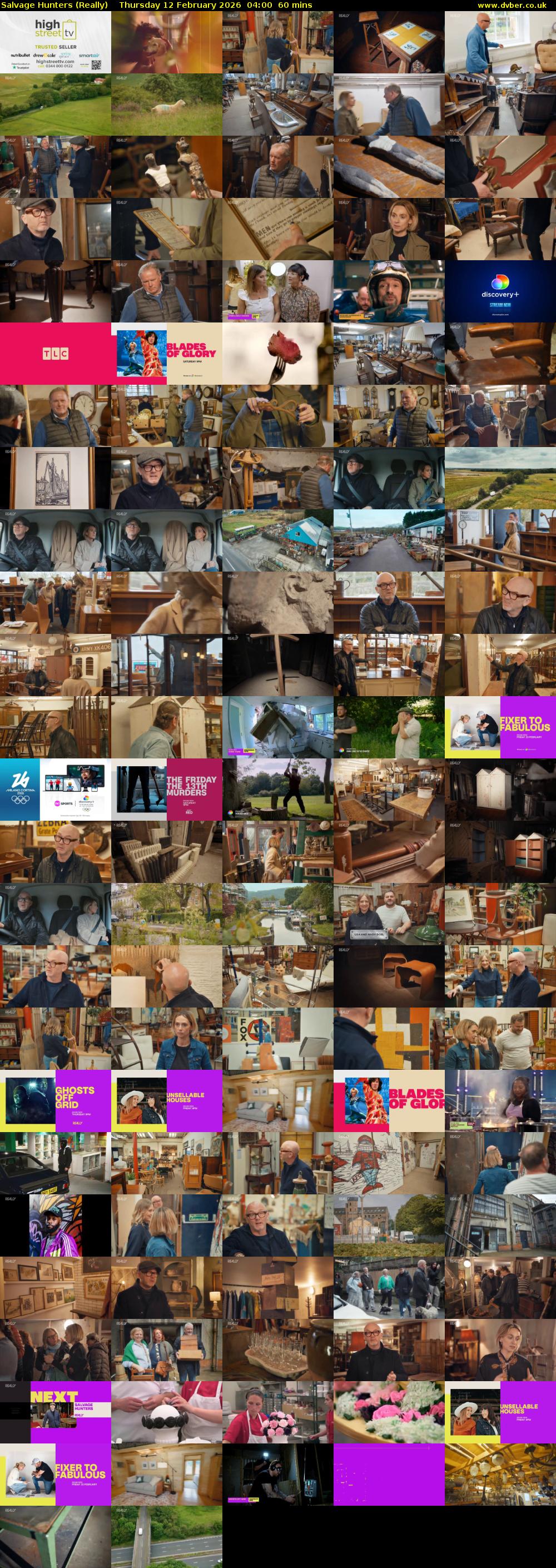 Salvage Hunters (Really) Thursday 12 February 2026 04:00 - 05:00