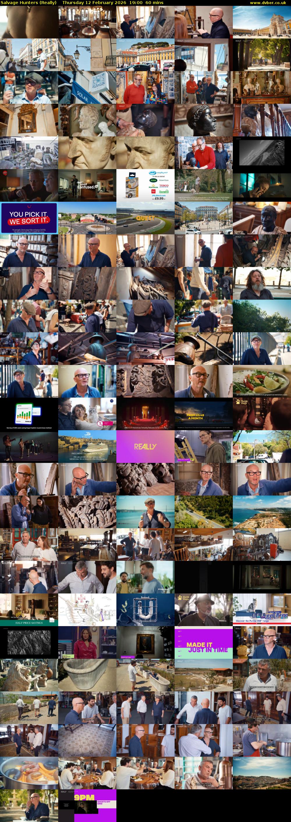 Salvage Hunters (Really) Thursday 12 February 2026 19:00 - 20:00