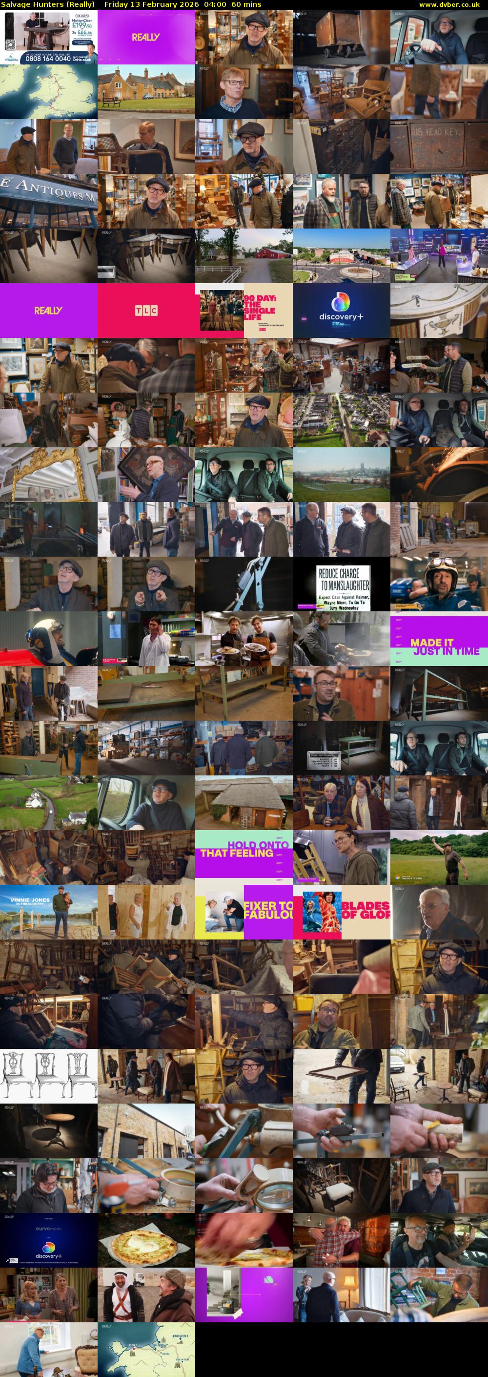 Salvage Hunters (Really) Friday 13 February 2026 04:00 - 05:00