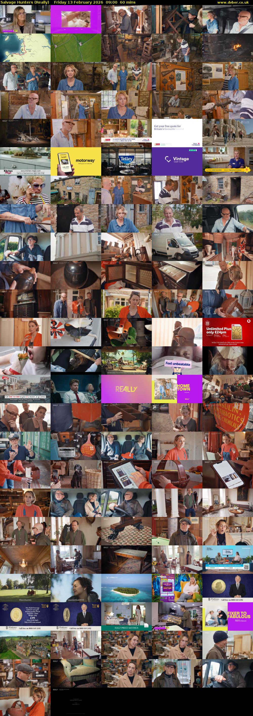 Salvage Hunters (Really) Friday 13 February 2026 09:00 - 10:00