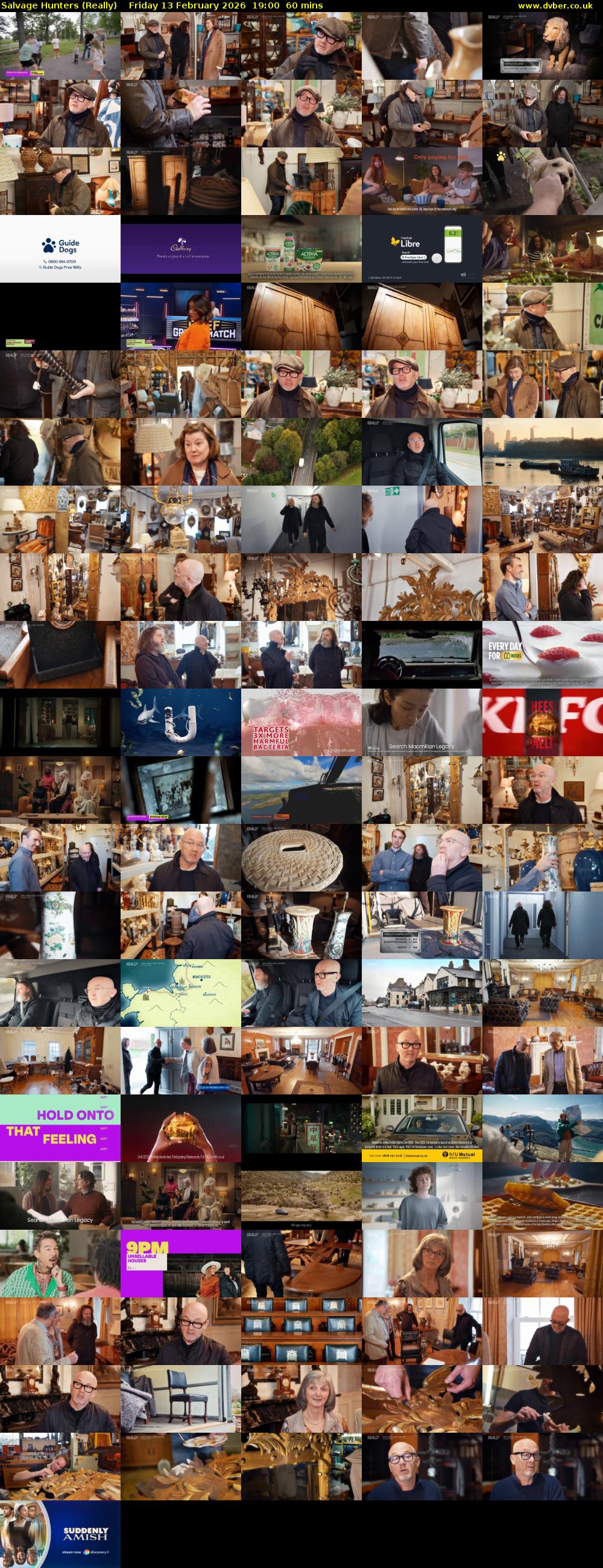 Salvage Hunters (Really) Friday 13 February 2026 19:00 - 20:00