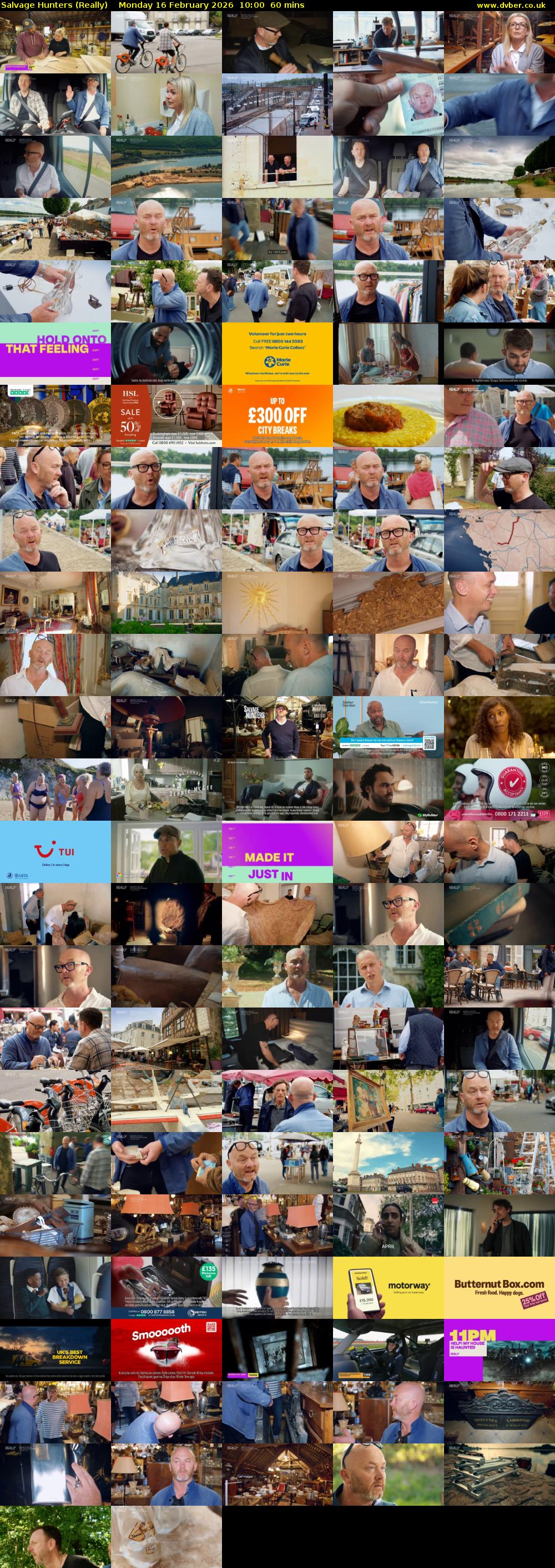 Salvage Hunters (Really) Monday 16 February 2026 10:00 - 11:00