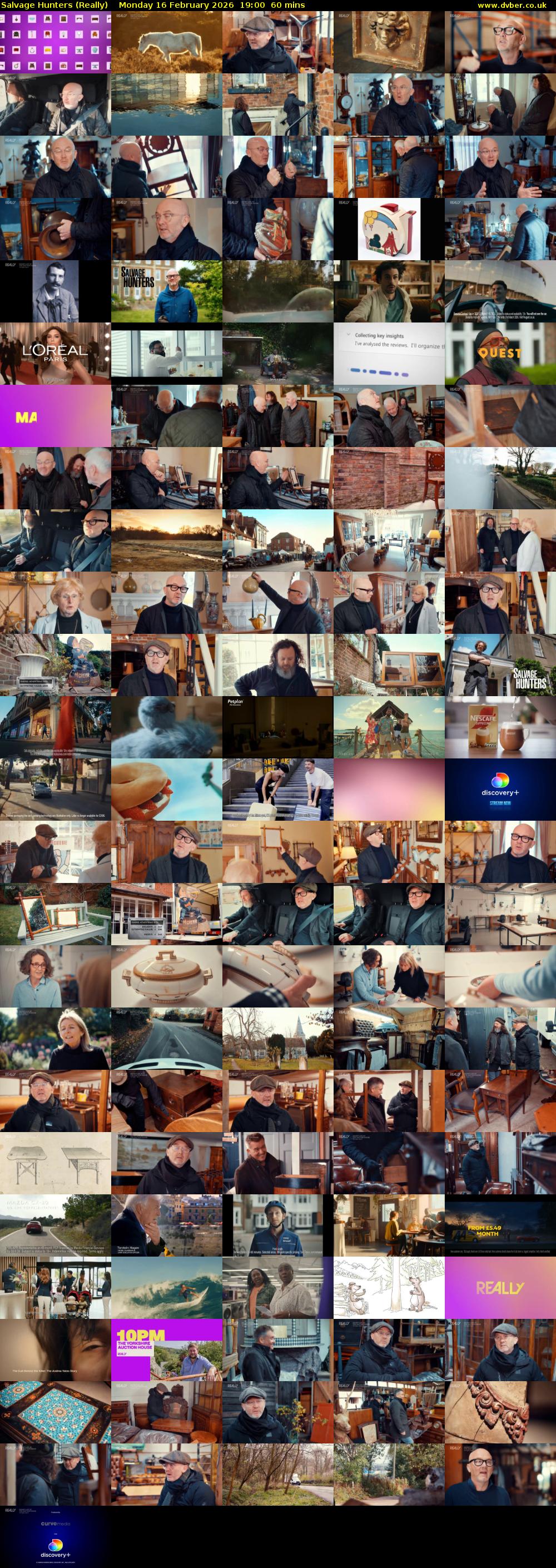 Salvage Hunters (Really) Monday 16 February 2026 19:00 - 20:00