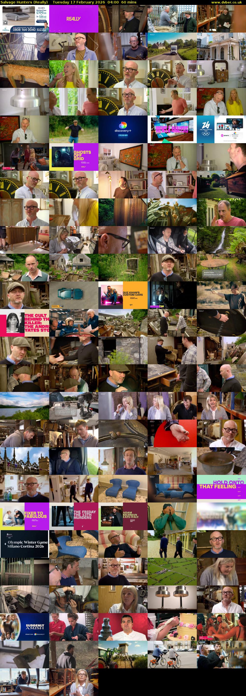 Salvage Hunters (Really) Tuesday 17 February 2026 04:00 - 05:00