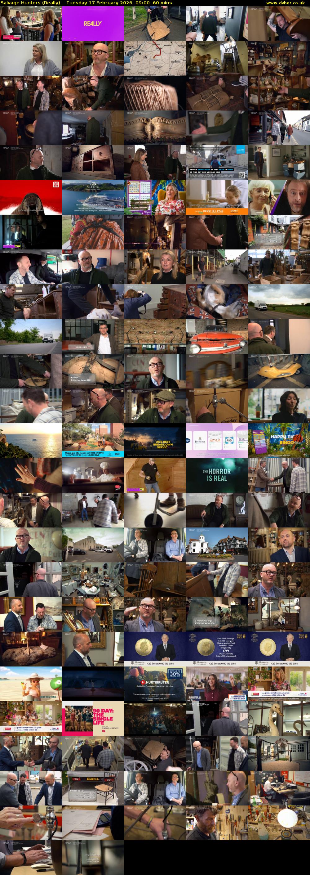 Salvage Hunters (Really) Tuesday 17 February 2026 09:00 - 10:00