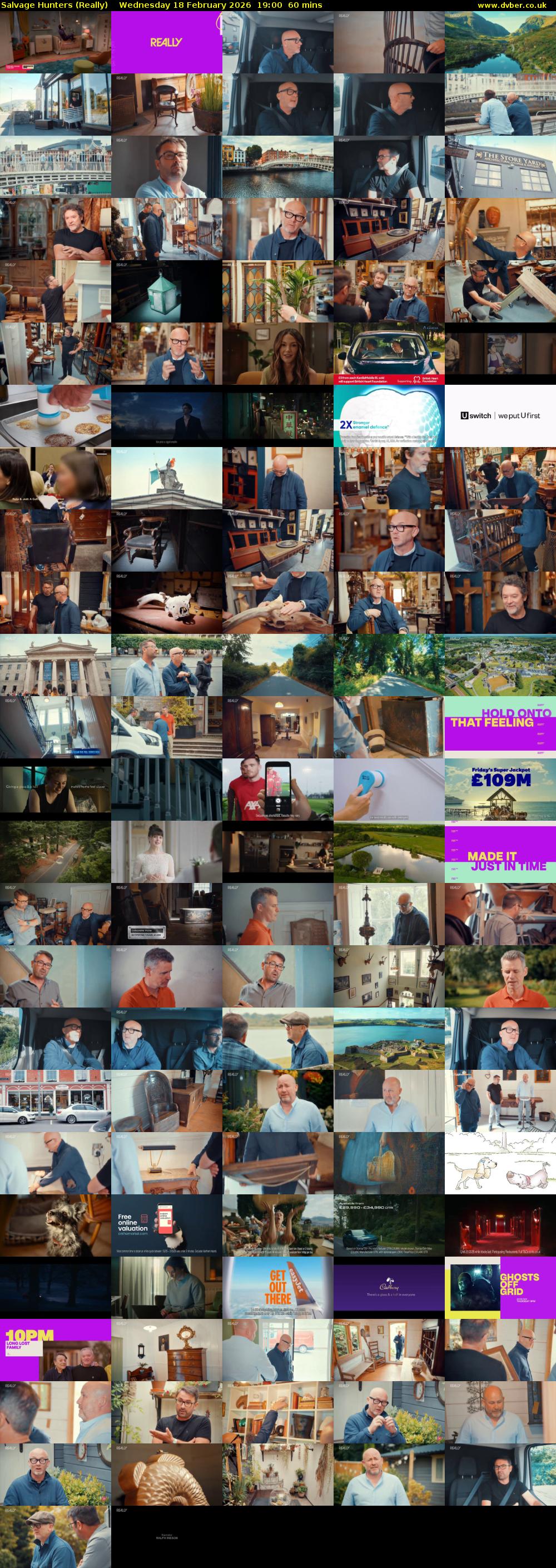 Salvage Hunters (Really) Wednesday 18 February 2026 19:00 - 20:00