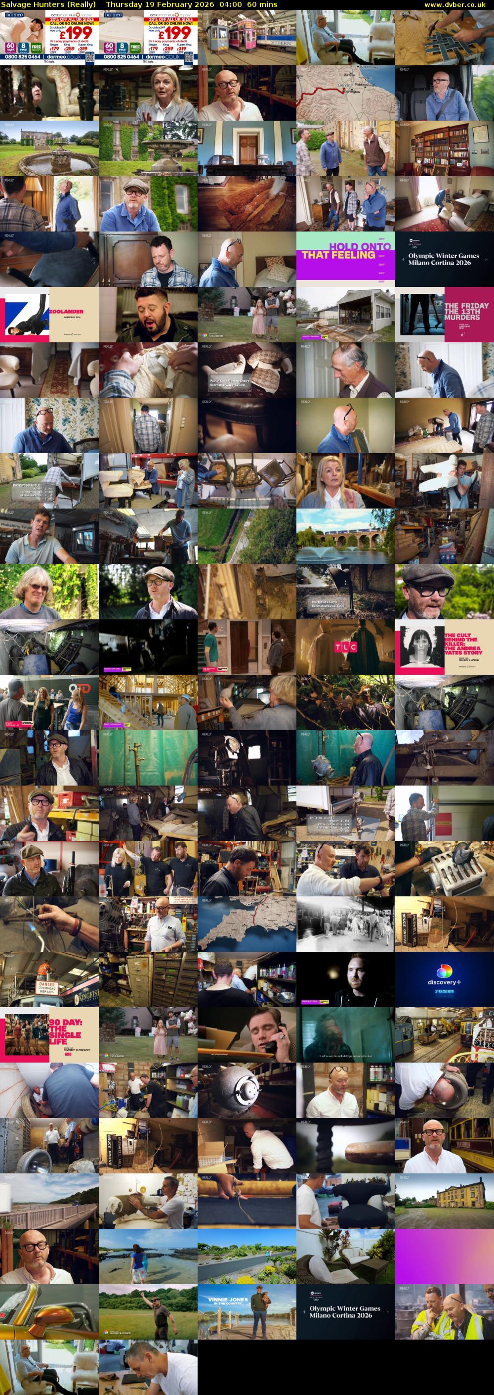 Salvage Hunters (Really) Thursday 19 February 2026 04:00 - 05:00