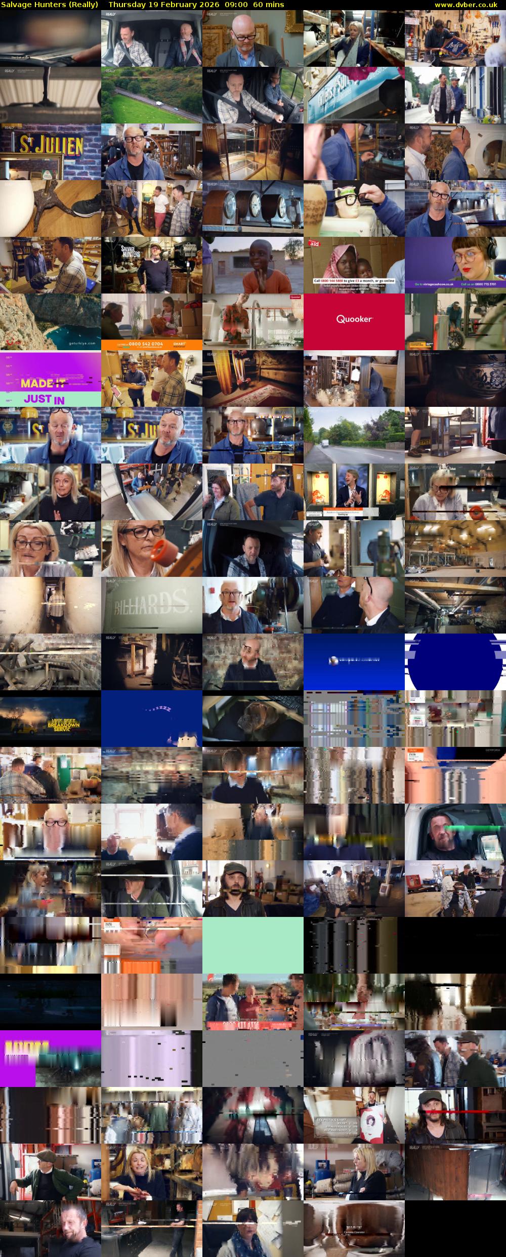 Salvage Hunters (Really) Thursday 19 February 2026 09:00 - 10:00