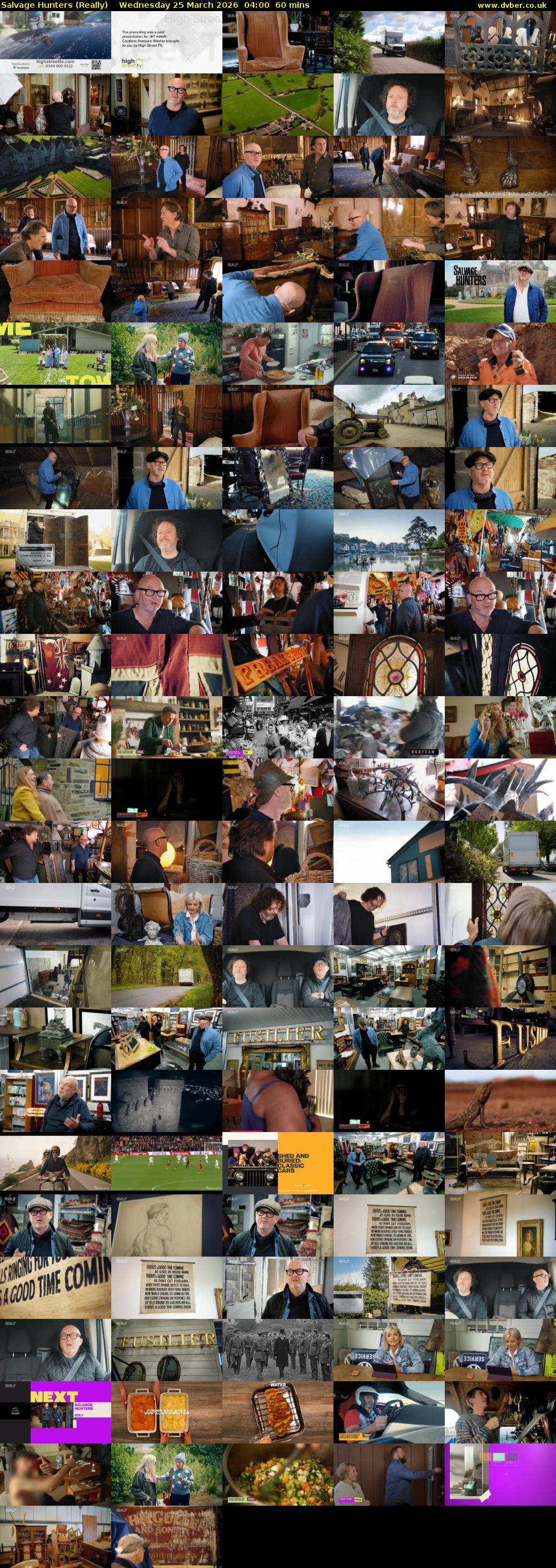 Salvage Hunters (Really) Wednesday 25 March 2026 04:00 - 05:00
