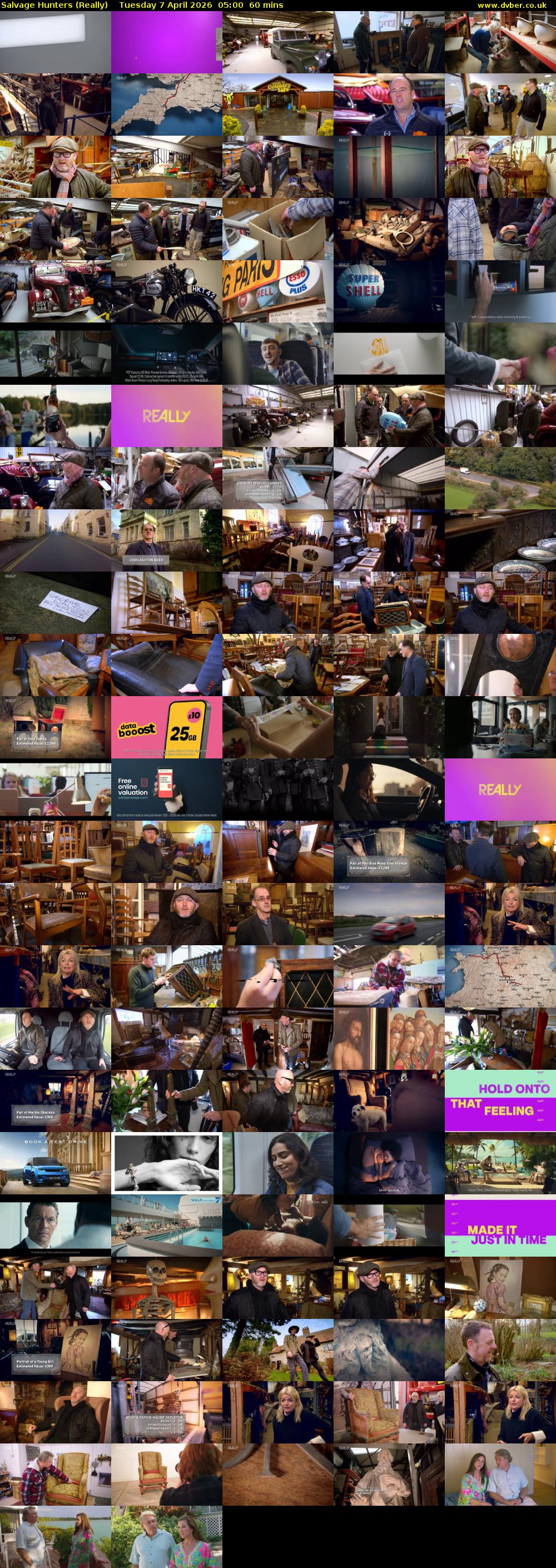 Salvage Hunters (Really) Tuesday 7 April 2026 05:00 - 06:00