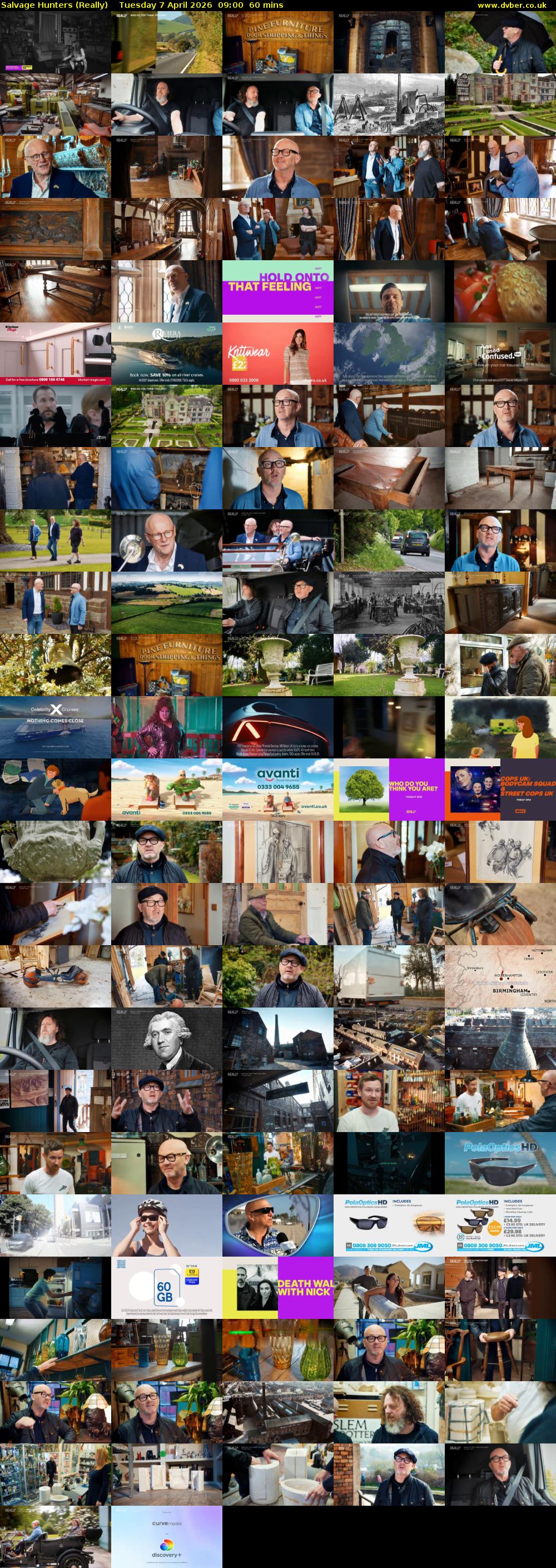 Salvage Hunters (Really) Tuesday 7 April 2026 09:00 - 10:00