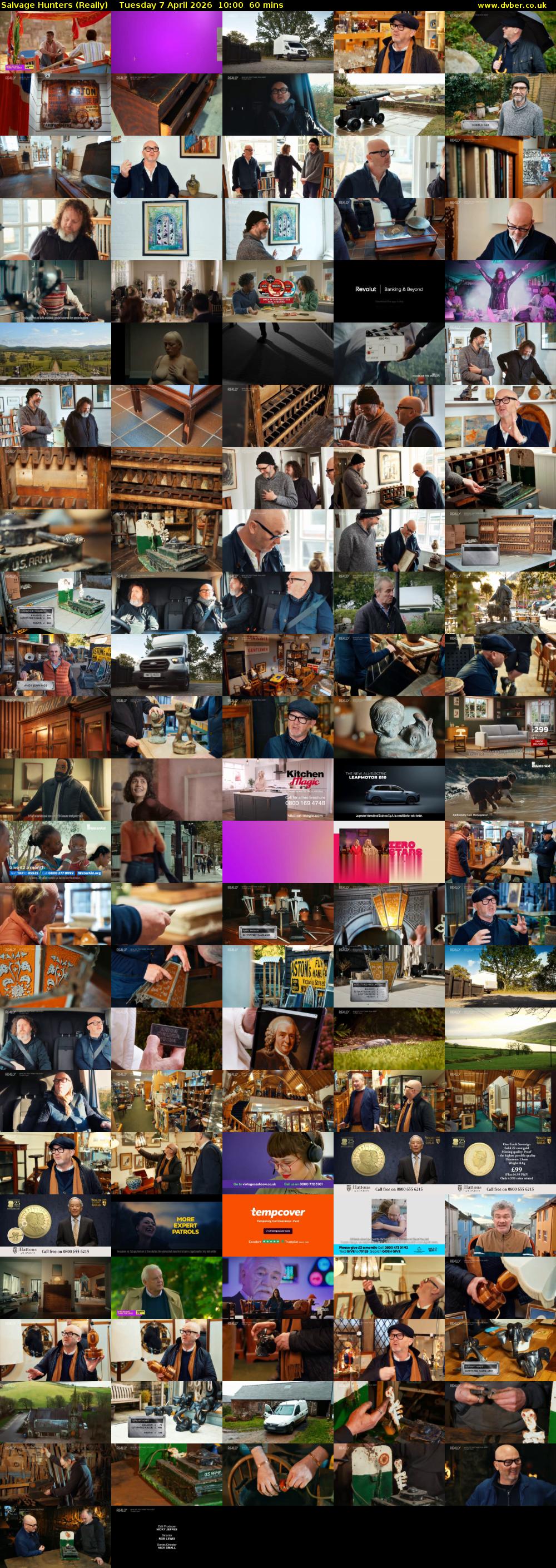 Salvage Hunters (Really) Tuesday 7 April 2026 10:00 - 11:00
